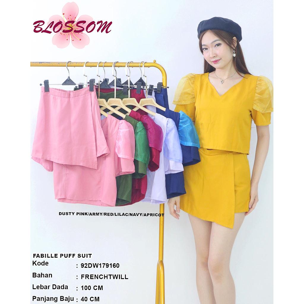 Fabille puff  Suit(2 piece) (DW179)