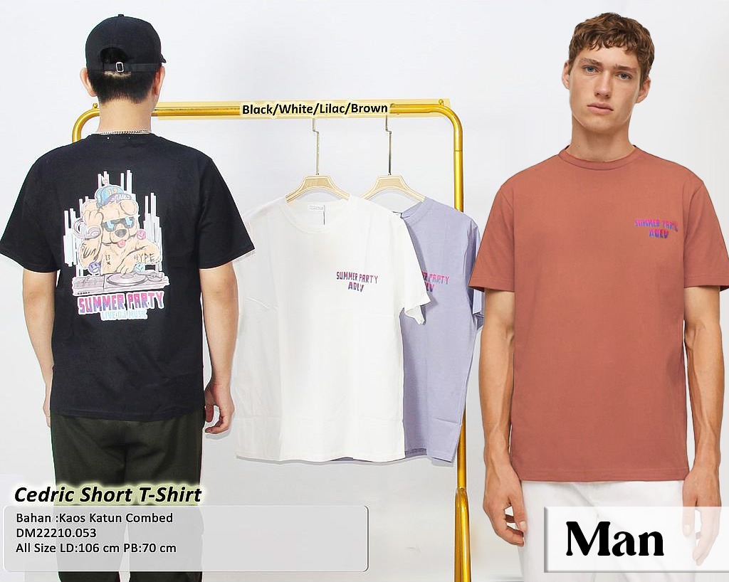 Cedric Short  T-Shirt(DM053)