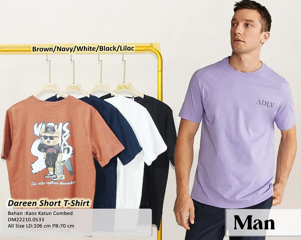Dareen  Short  T-Shirt(DM053)