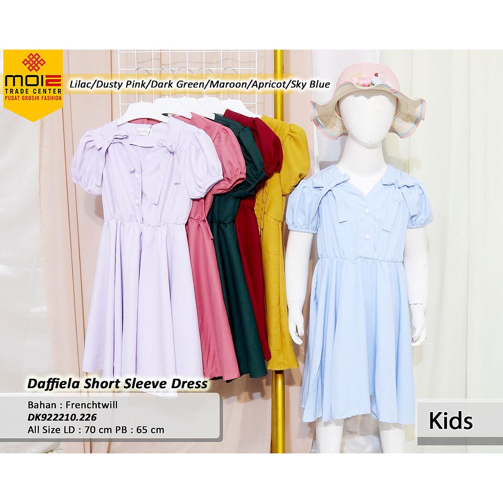 Daffiela short Sleeve dress(DK.226)