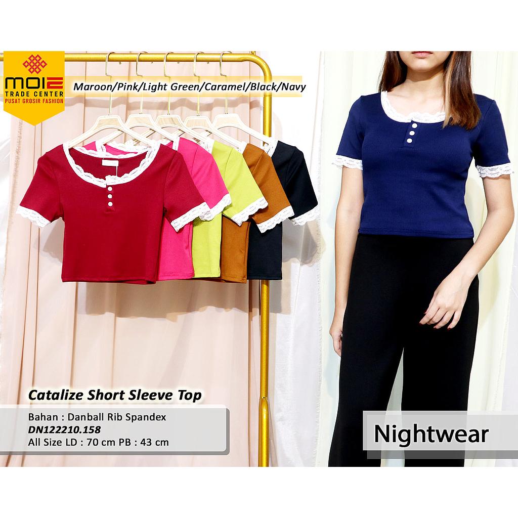 Catalize Short Sleeve Top(DN.158)