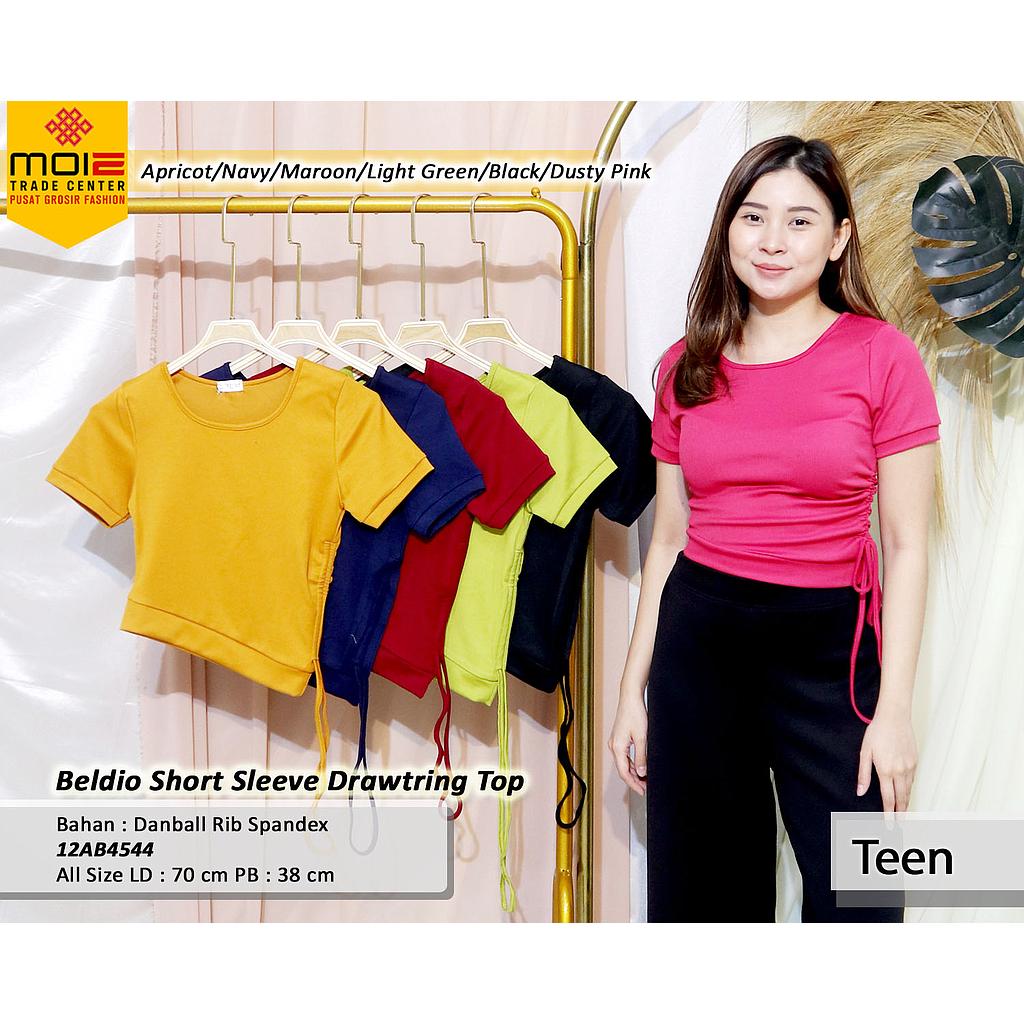 Beldio Short Sleeve Drawtring Top(AB454)