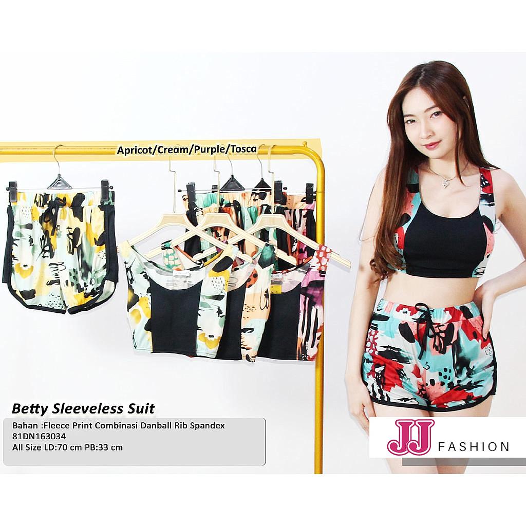 Betty Sleeveless Suit(DN163)