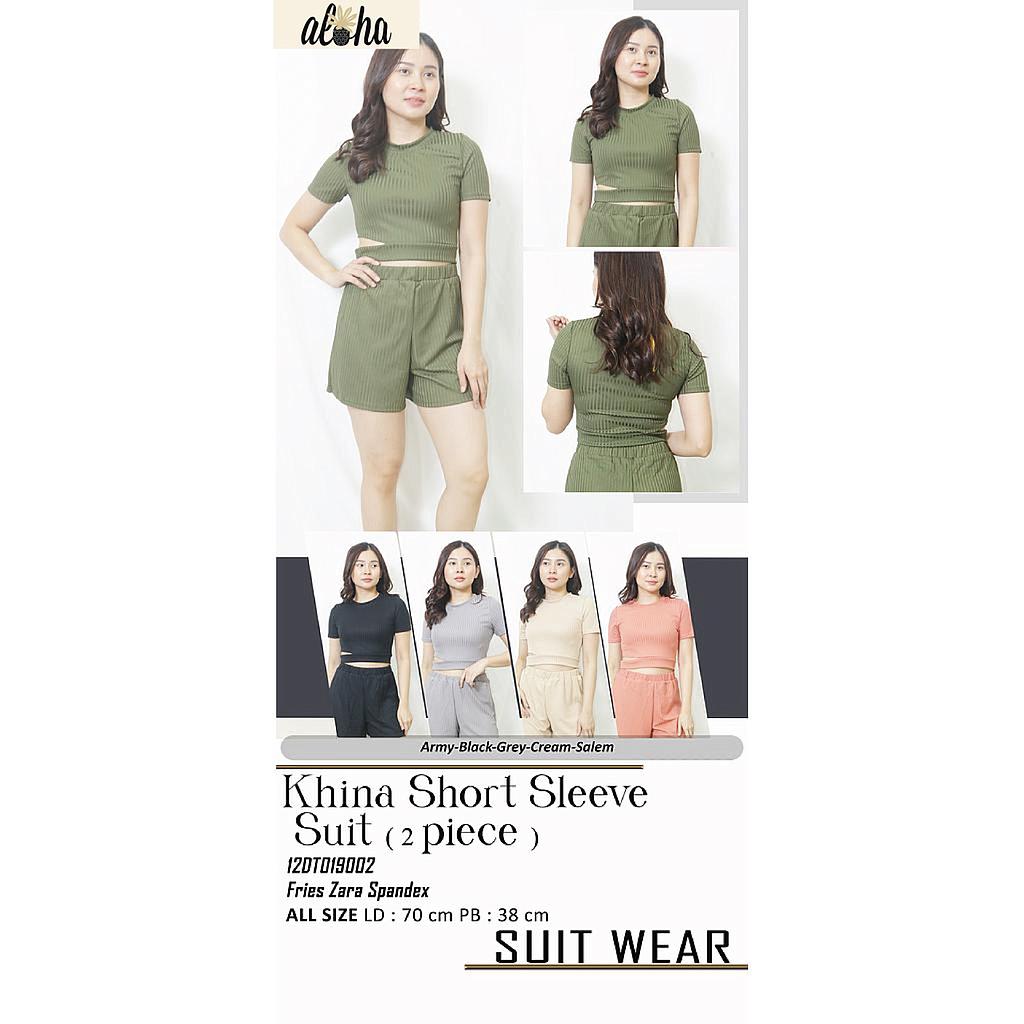 Khina Short Suit (2 Piece )(DT019)