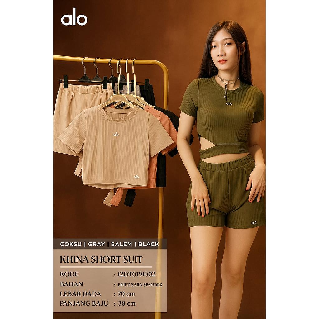 Khina Short Suit (2 Piece )(DT019)