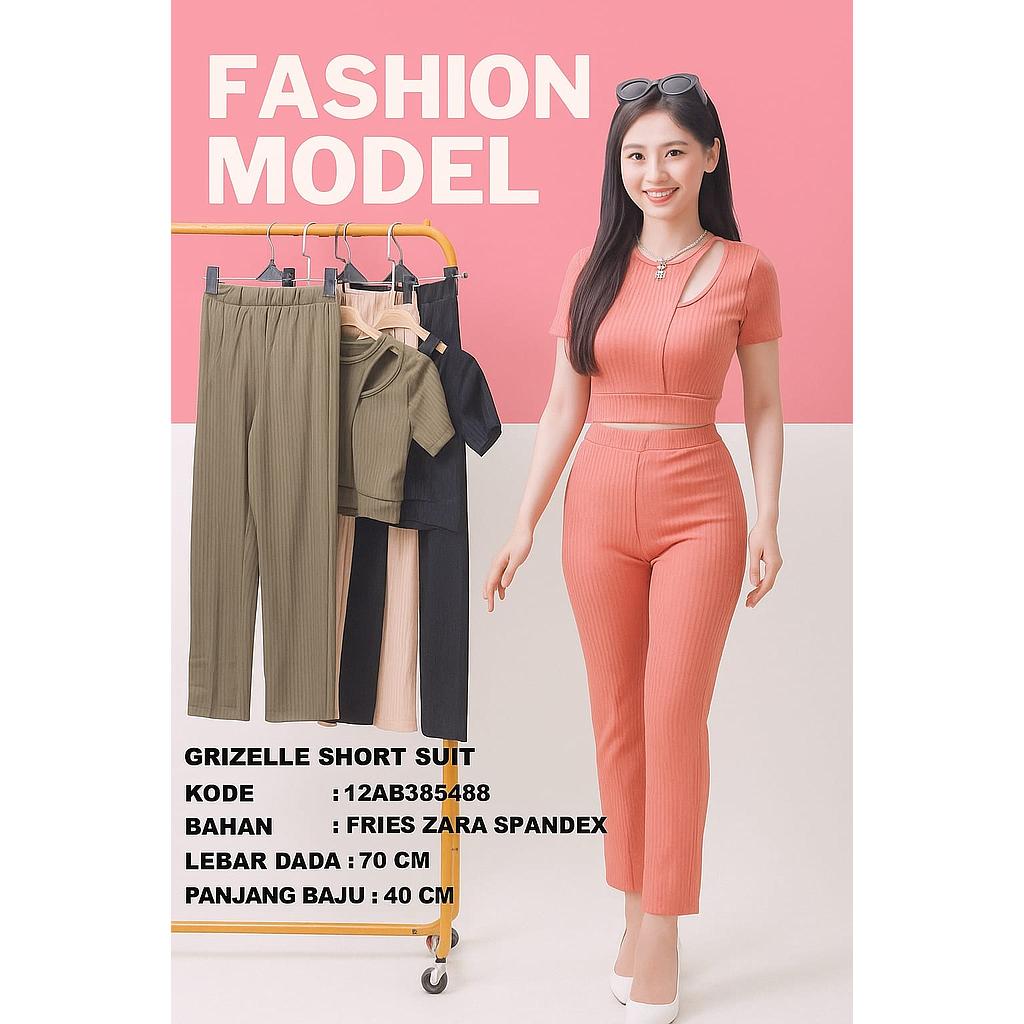 Grizelle short suit(AB385)