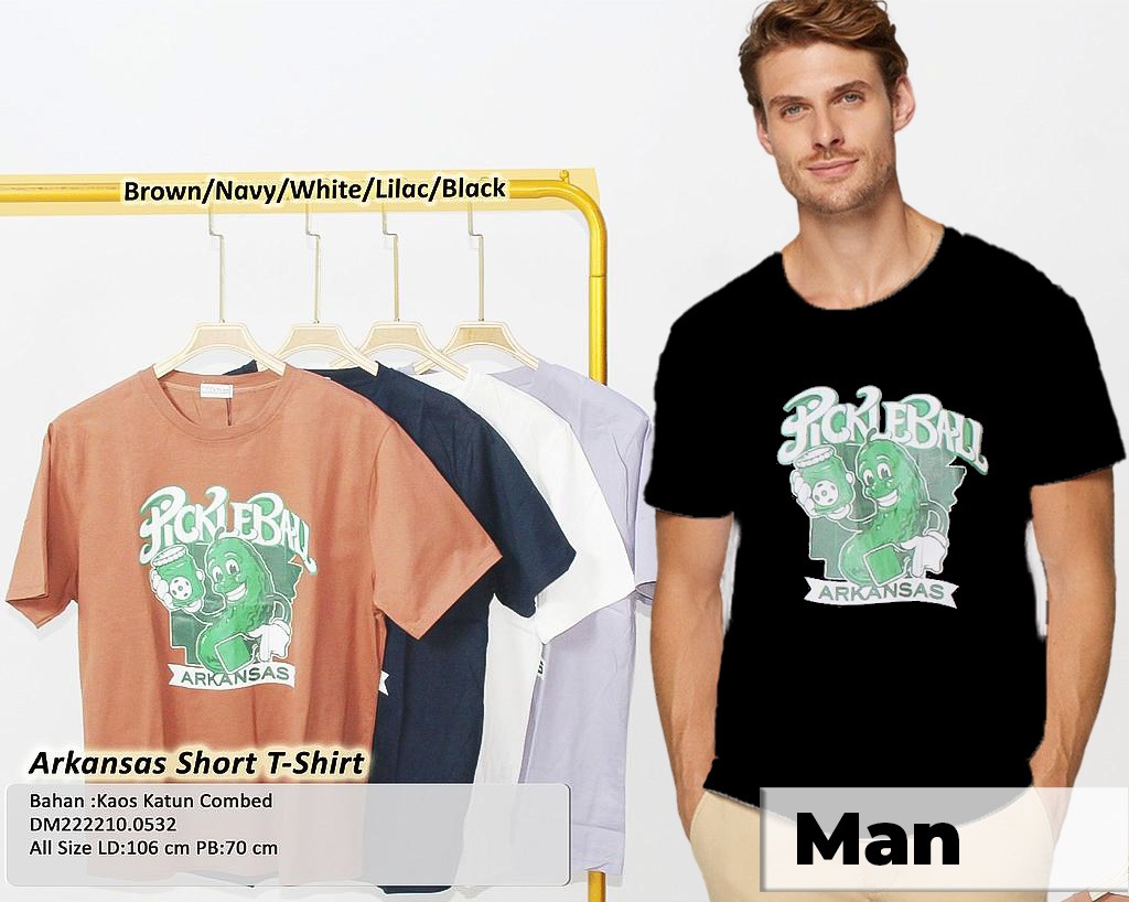 Arkansas Short  T-shirt (DM.053)