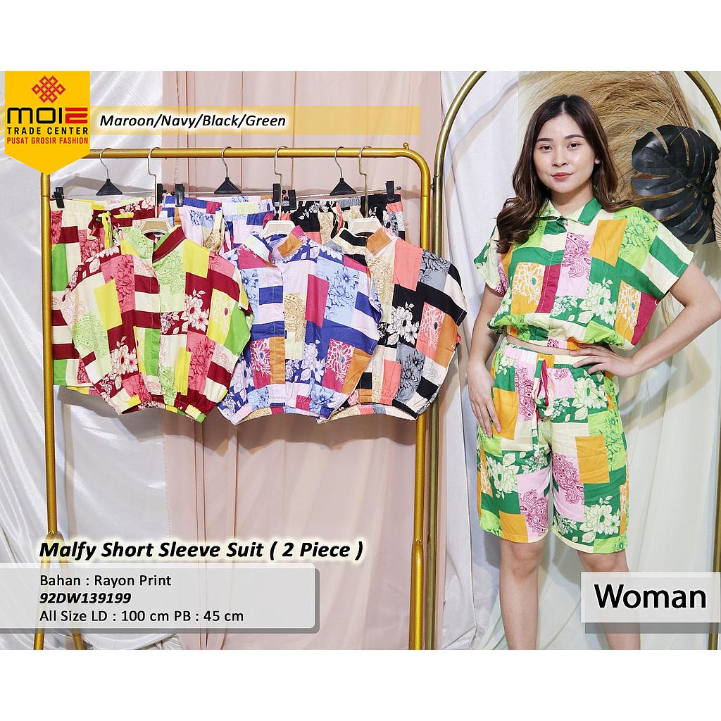 Malfy short slevee suit(DW139)