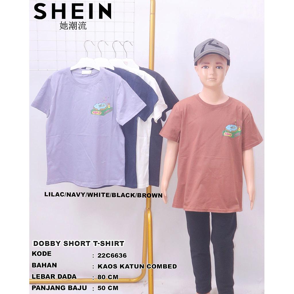 Dobby short t-shirt(C663)