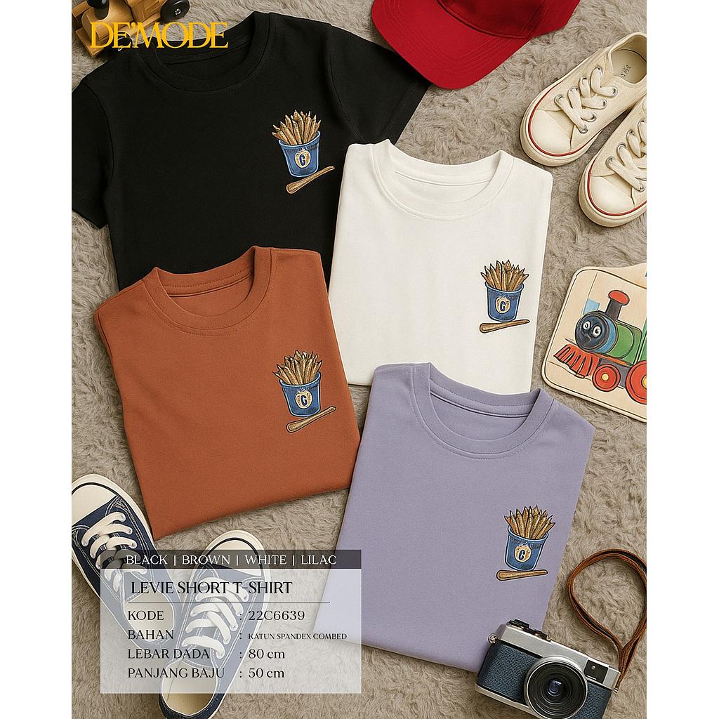 Levie short t-shirt (C663)