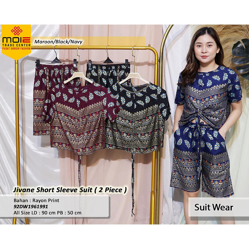 Jivane short sleeve suit(DW196)