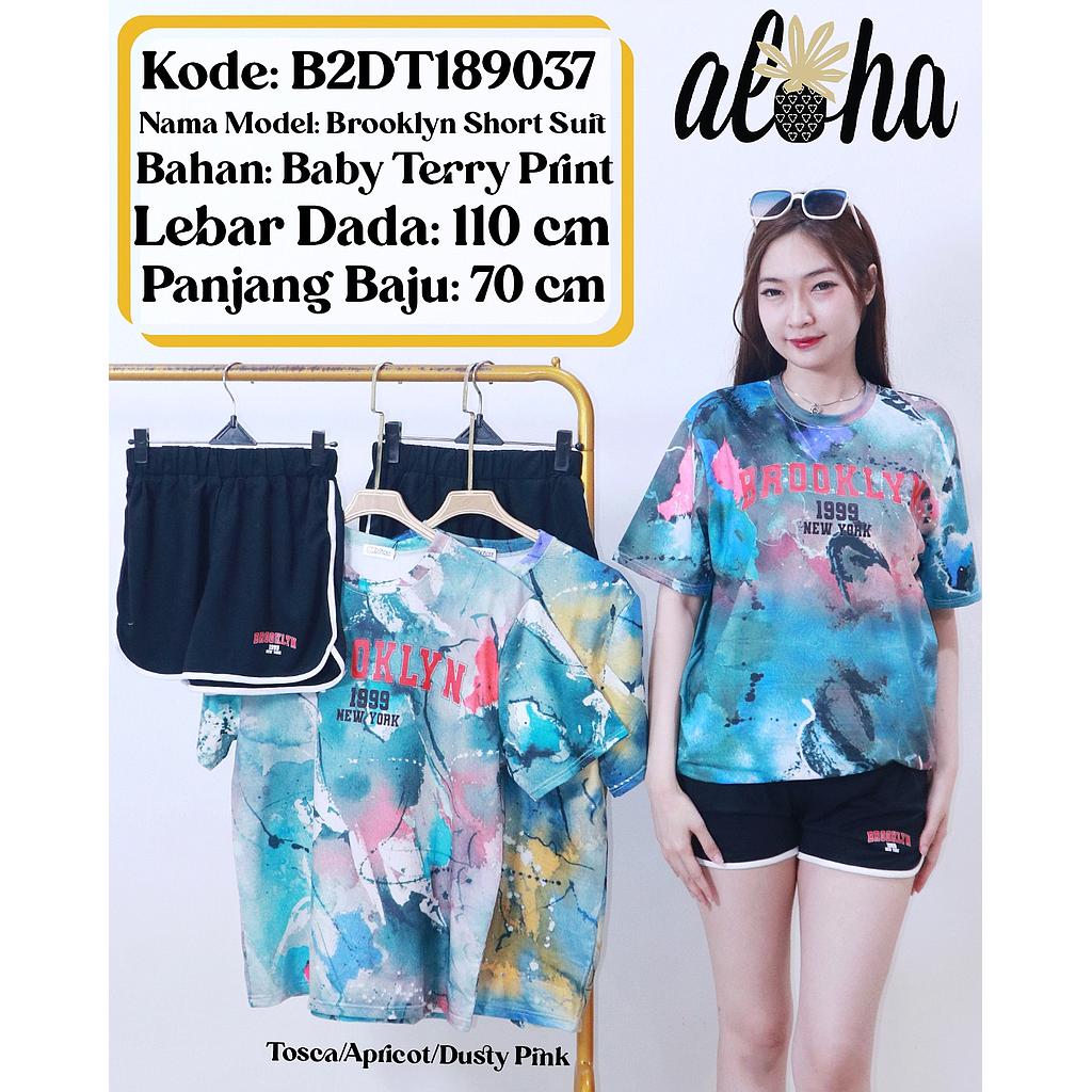 Brooklyn Short suit  (2piece)(DT189)