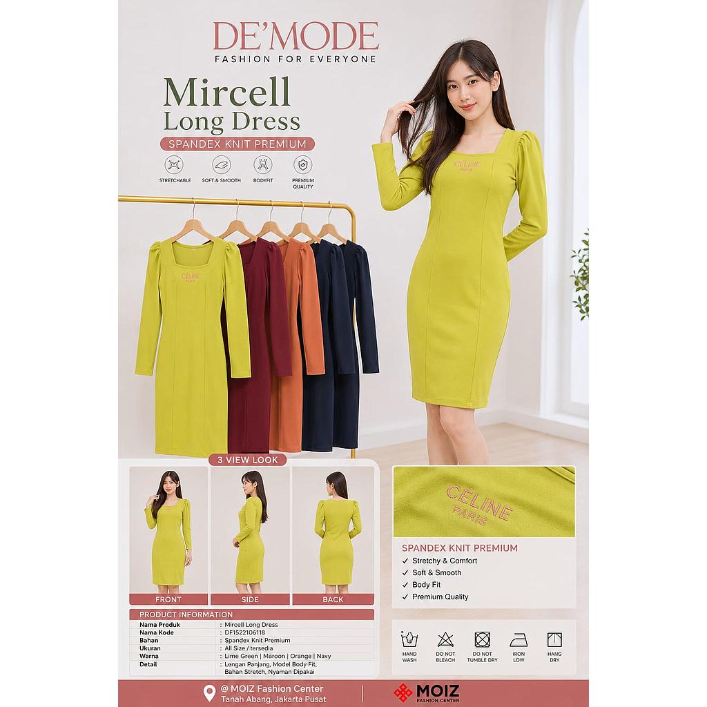 Mircell long dress(DF.118)