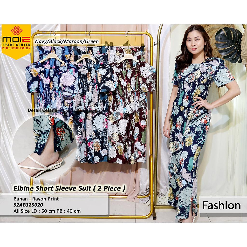 elbine short sleeve suit (2 pieces ) (AB235)