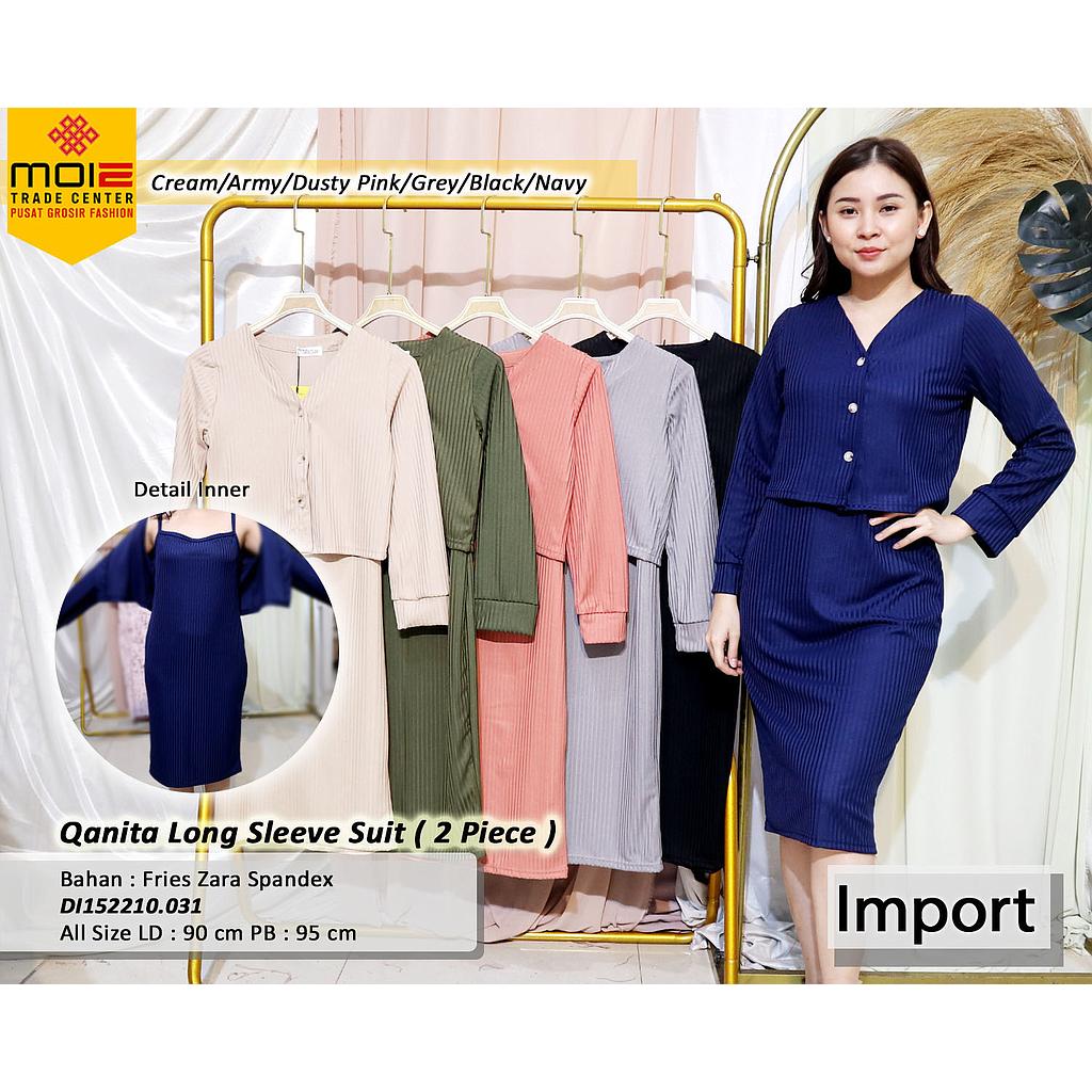 Qanita Long Sleeve Suit ( 2piece ) (DI.031)