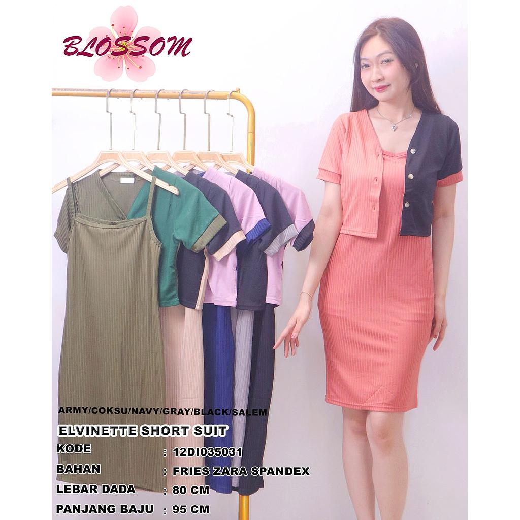 Elvinette Short Suit (2piece) (DI035)