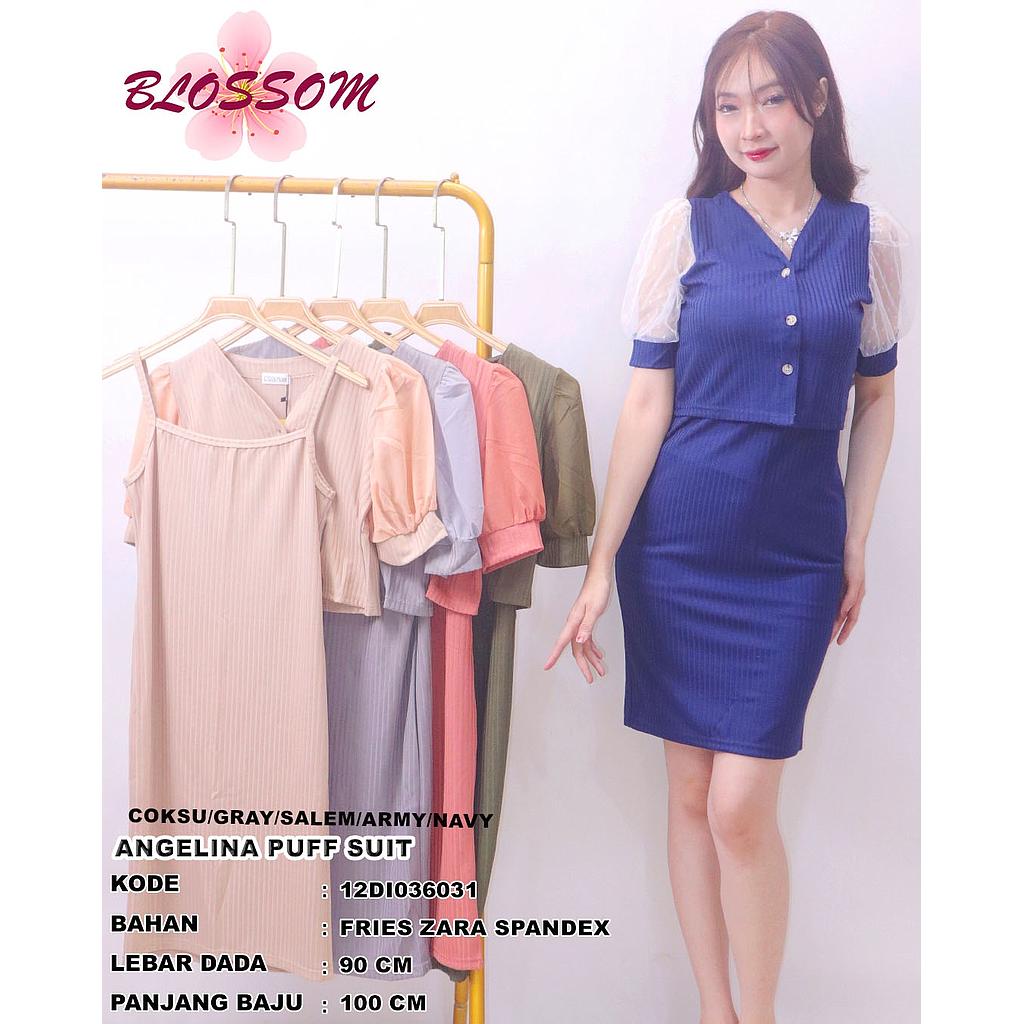 Angelina PUFF Suit (2 Piece) (DI036)