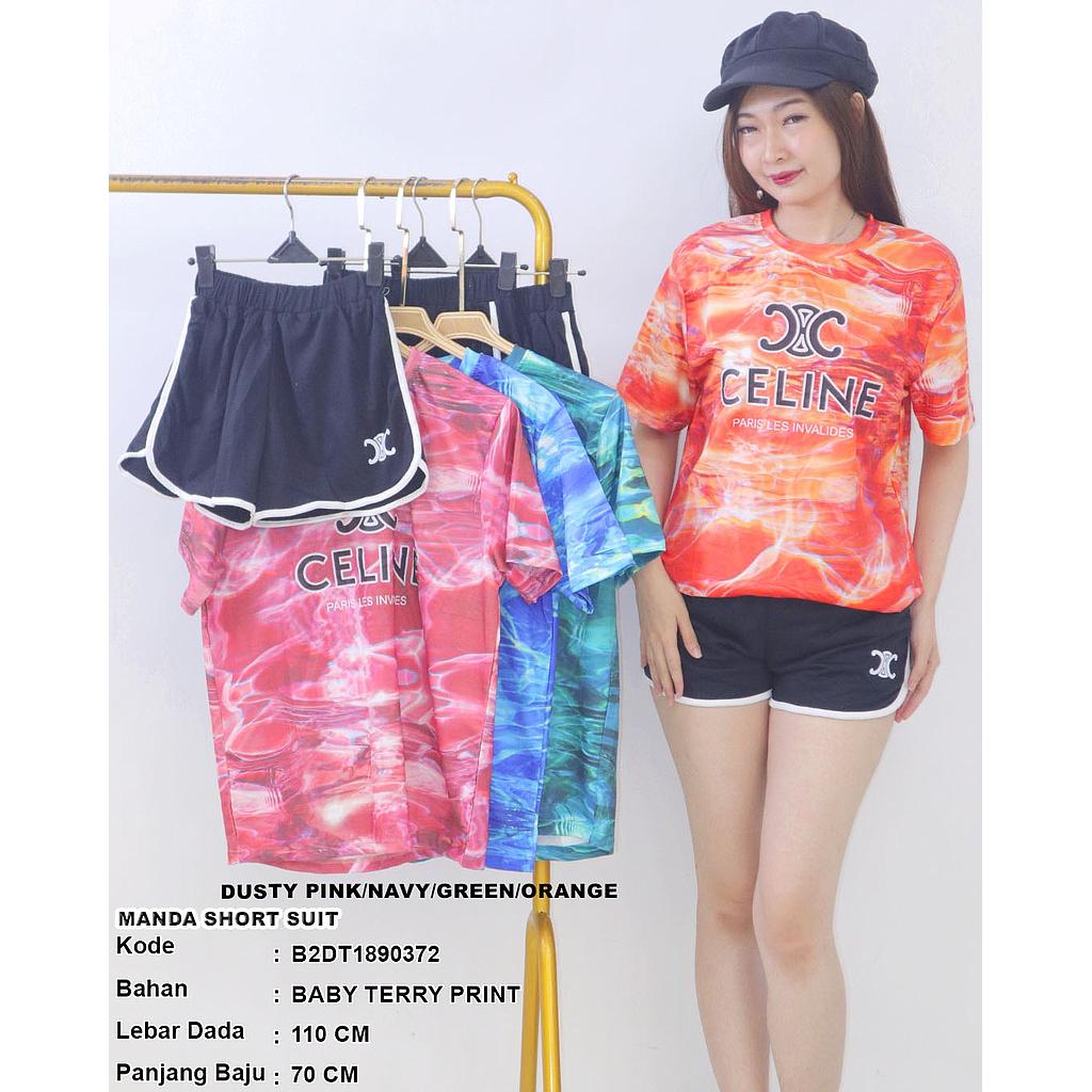 Manda Short suit (2piece)(DT189)