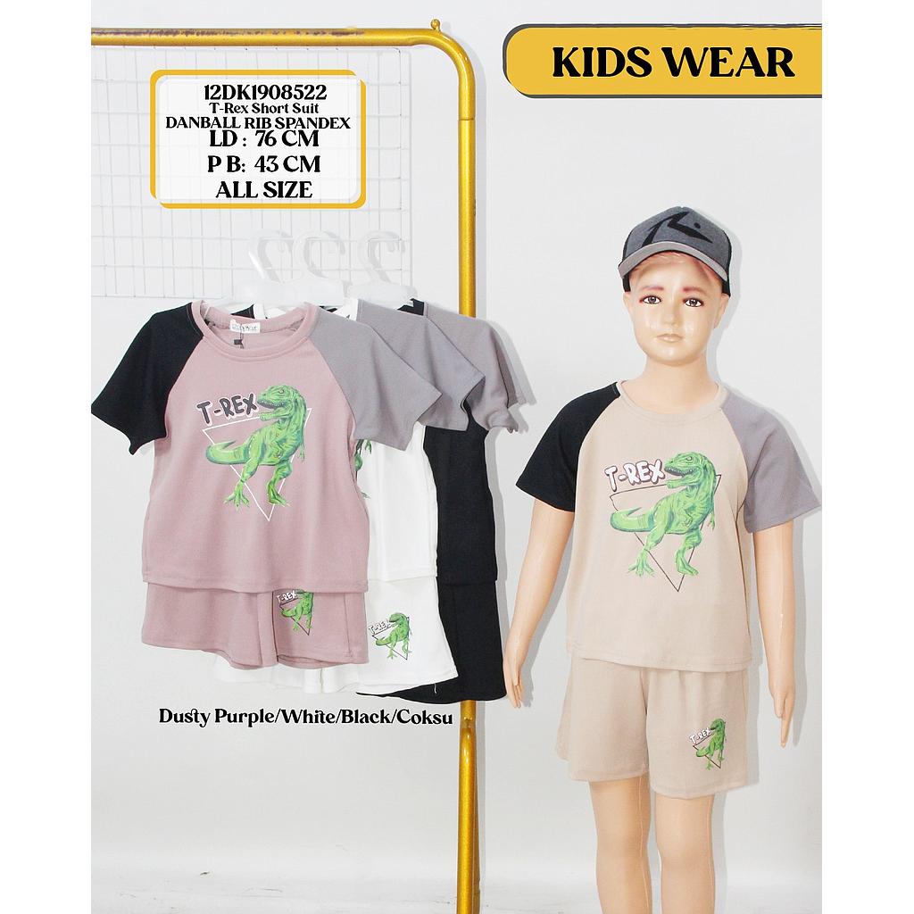 T-rex Short   Suit (2 Piece) (DK190)