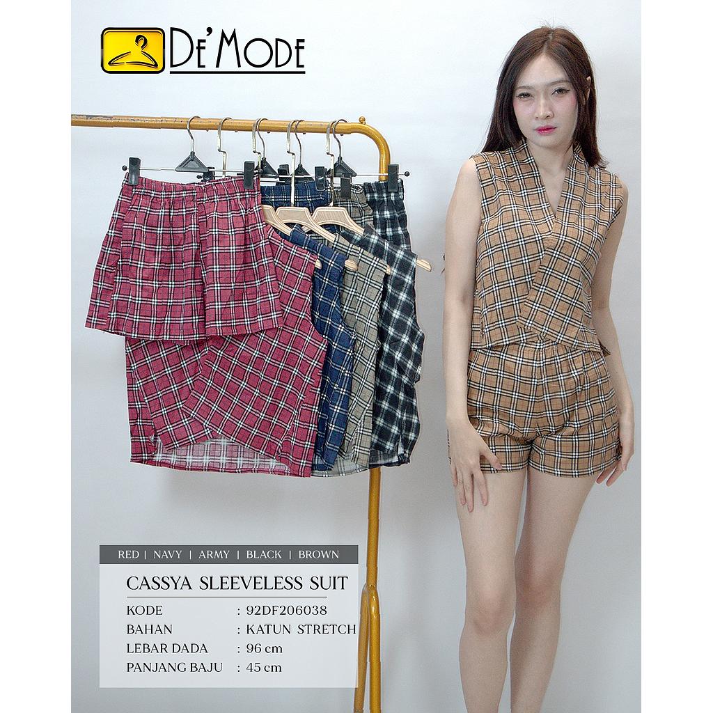 Cassya Sleeveless suit (DF206)