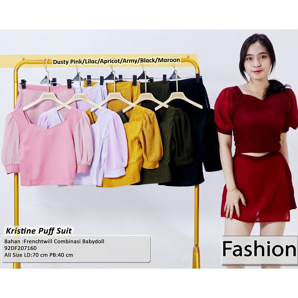 Kristine Short Sleeve Suit(DF207)