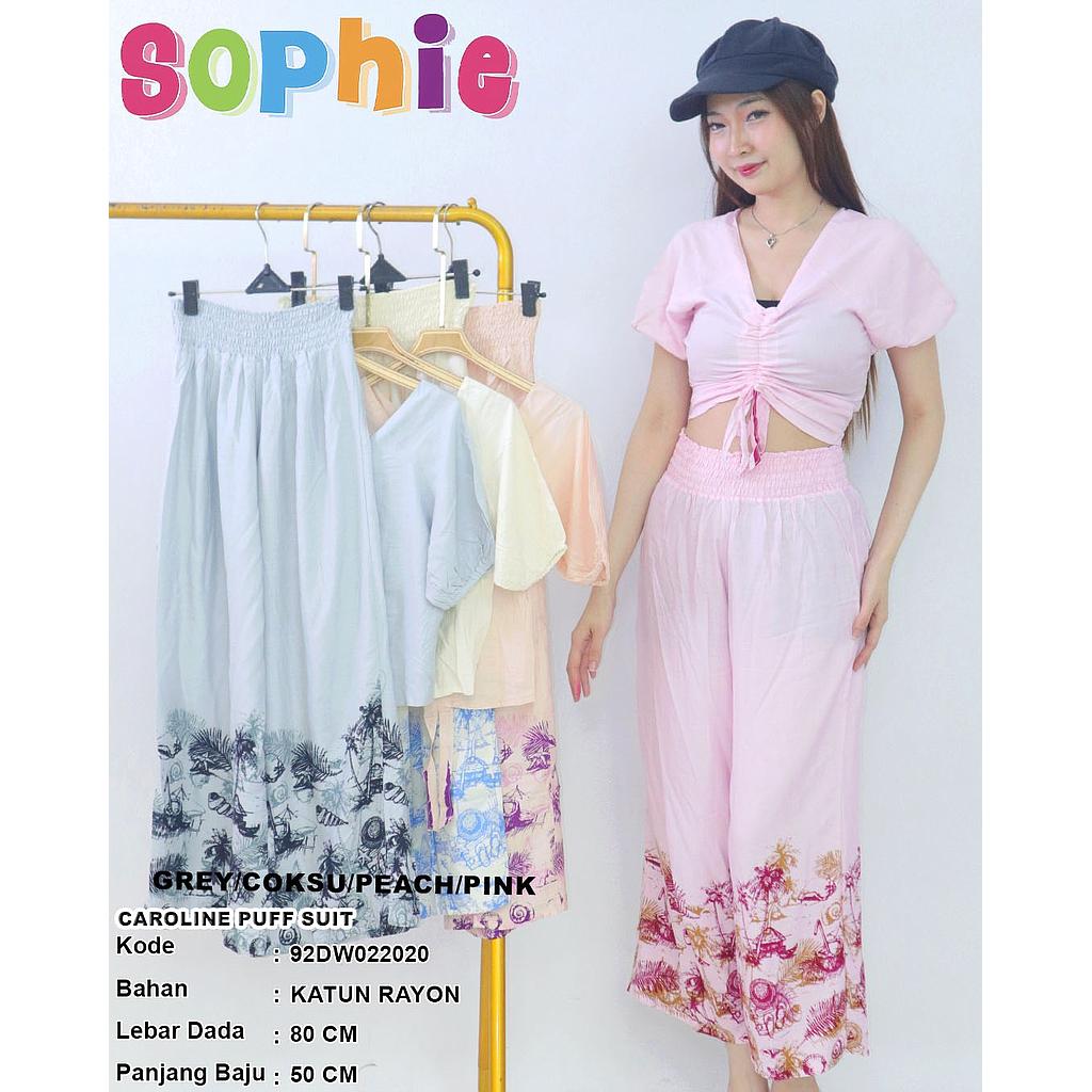 Caroline Puff suit (2 pieces ) (DW022)