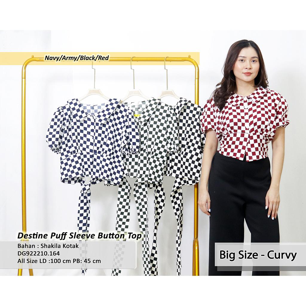 Destine Short Sleeve Button Top (DG.164)
