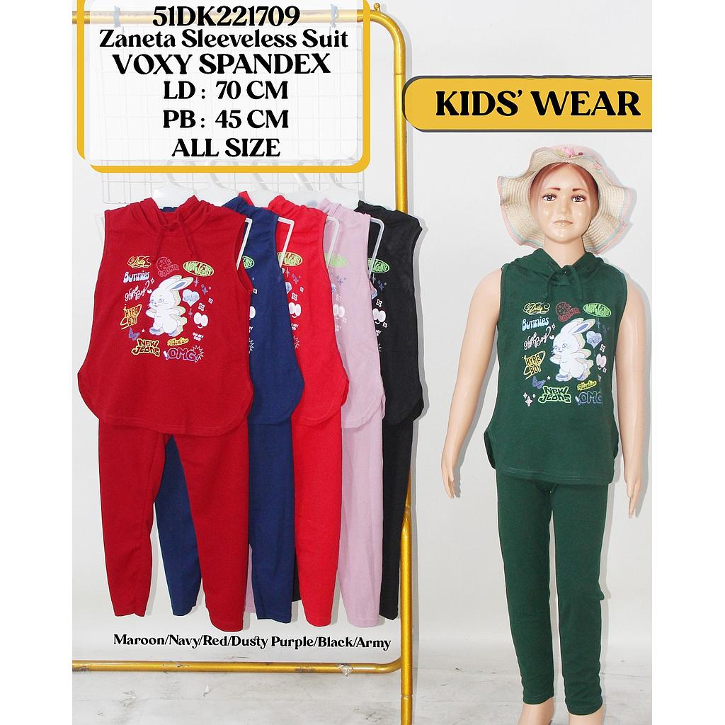 Zaneta Sleeveless Suit (2 piece) (DK221)