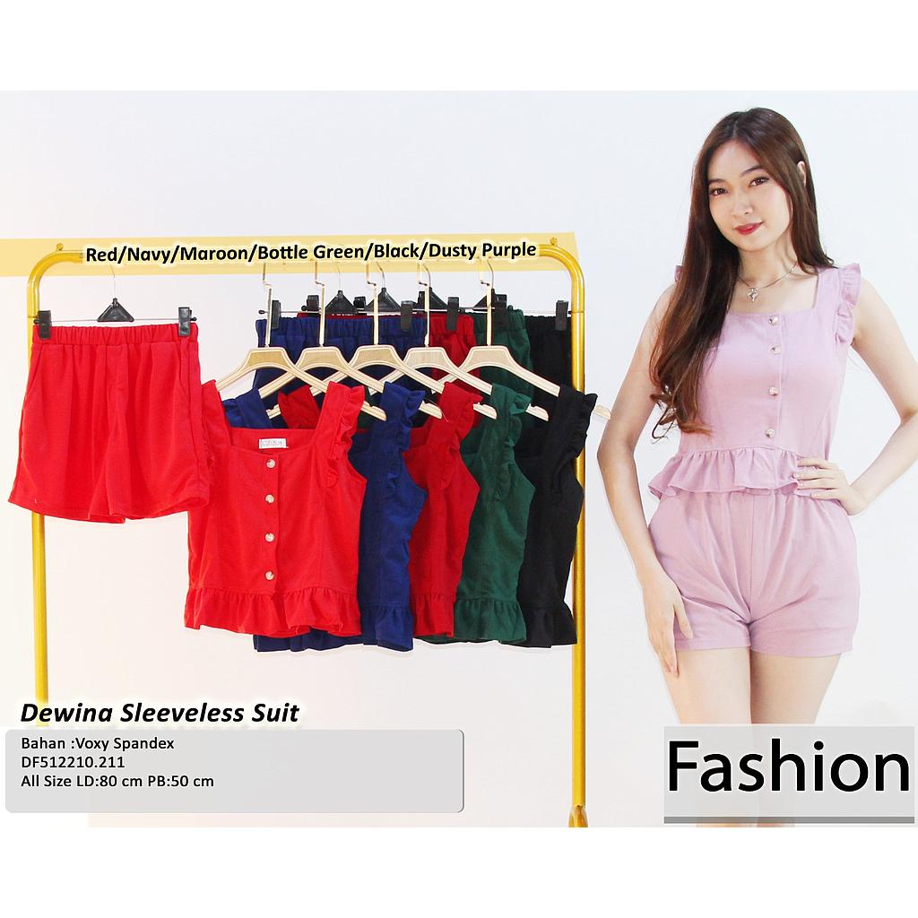 Dewina Sleeveless Suit (2 Pieces) (DF.211)