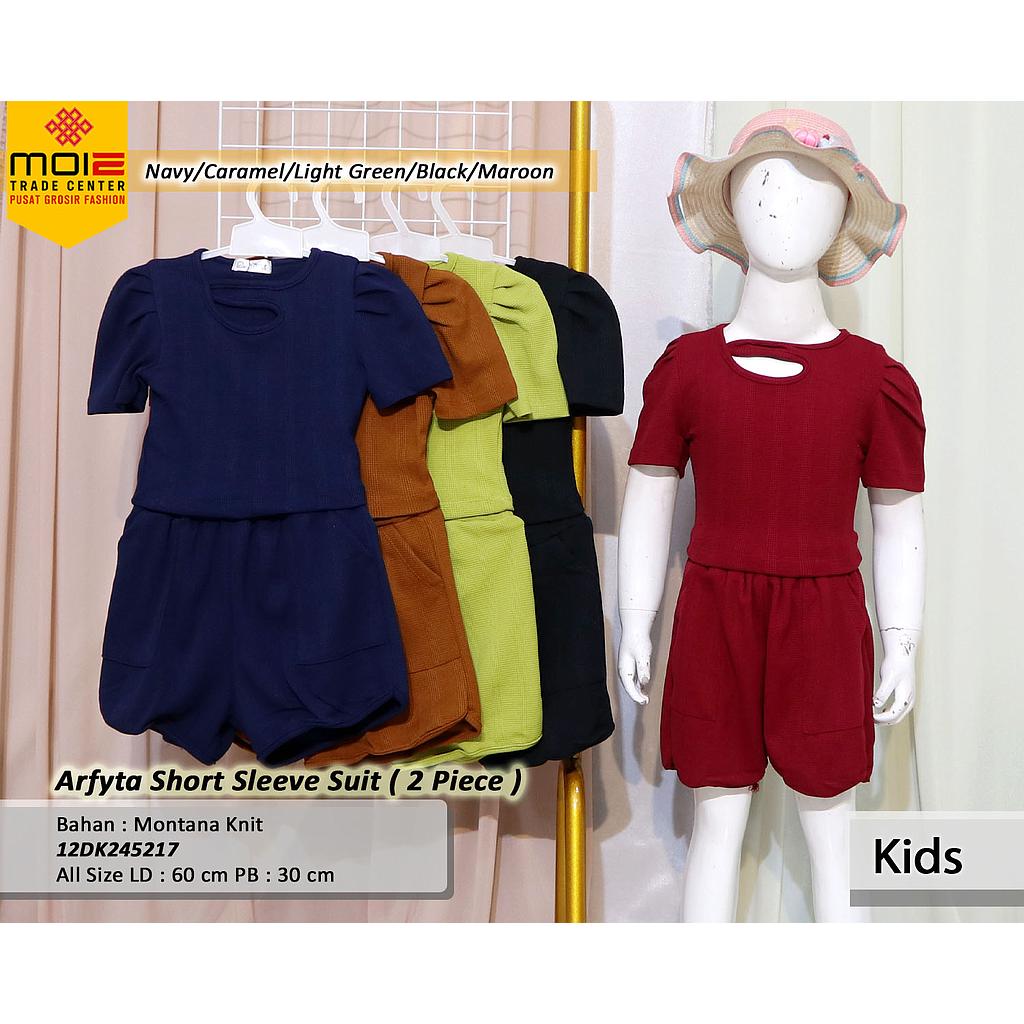 Arfyta Short Sleeve Suit (2 Piece) (DK245)