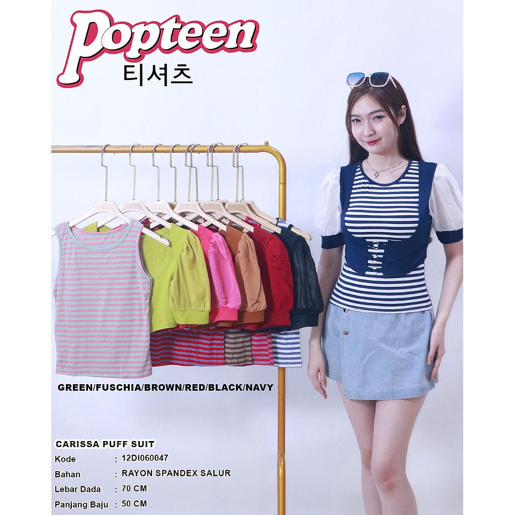 Carissa Puff Suit (2piece) (DI060)