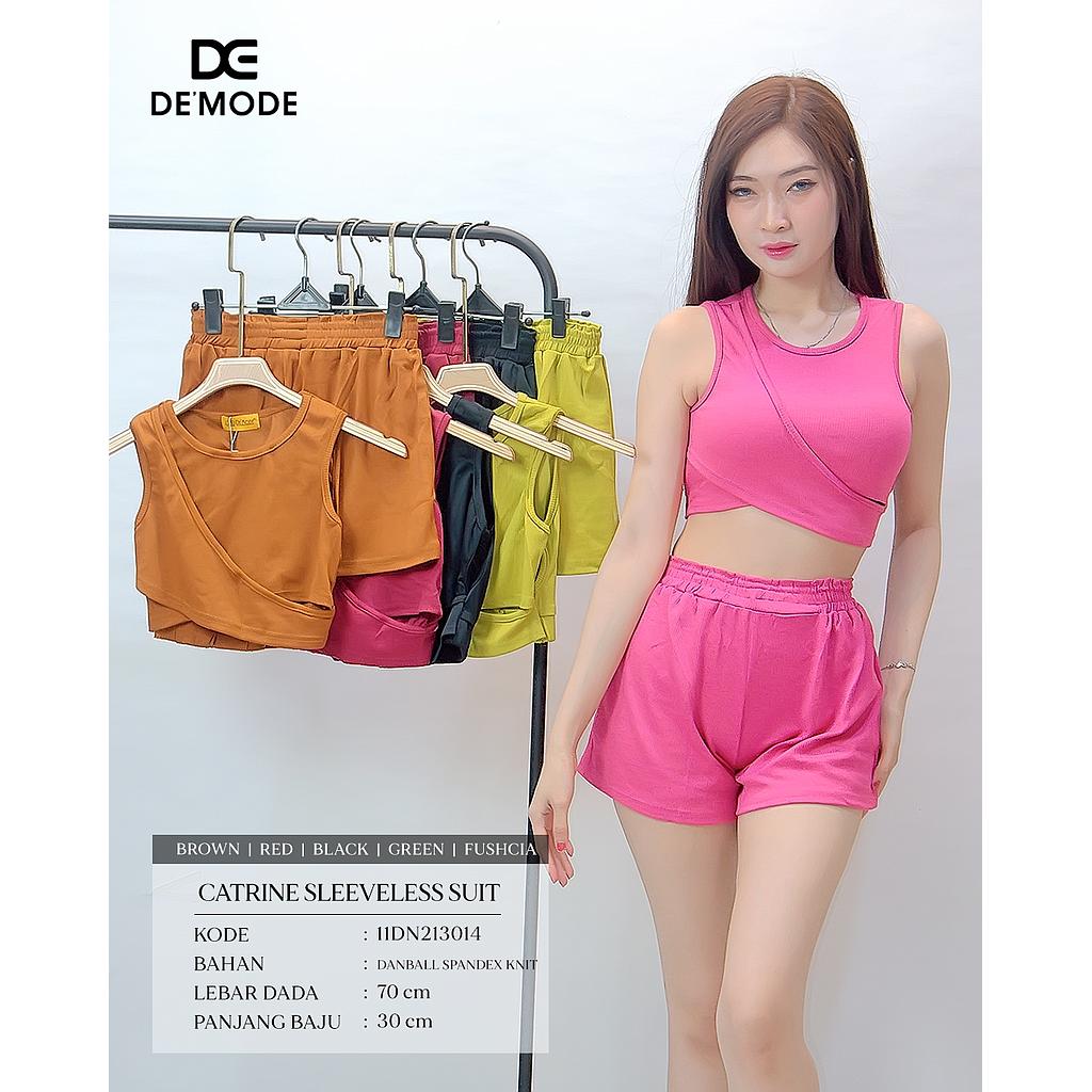 Catrine Sleeveless Suit (2 piece) (DN213)