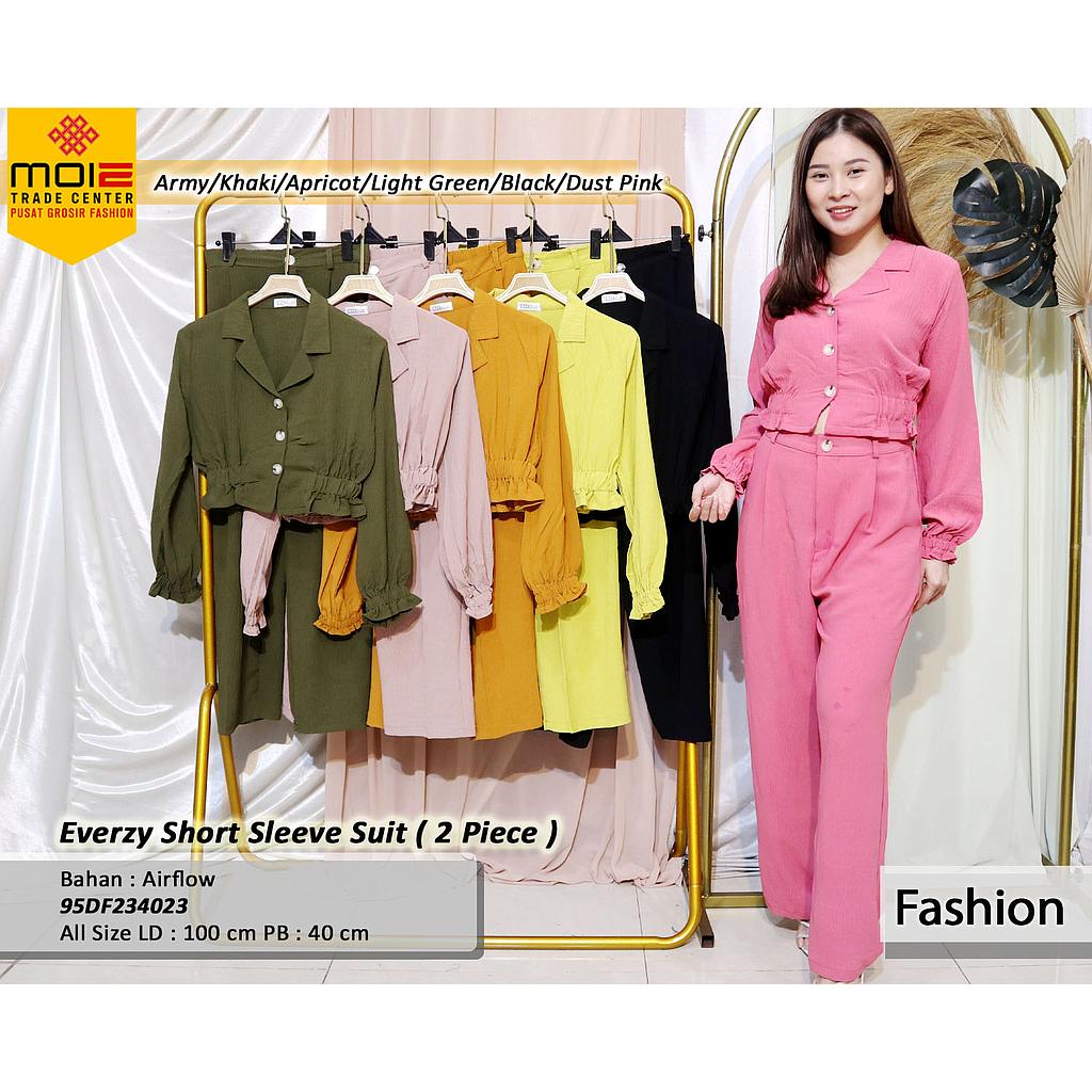 Everzy Short Sleeve Suit ( 2 Piece )(DF234)