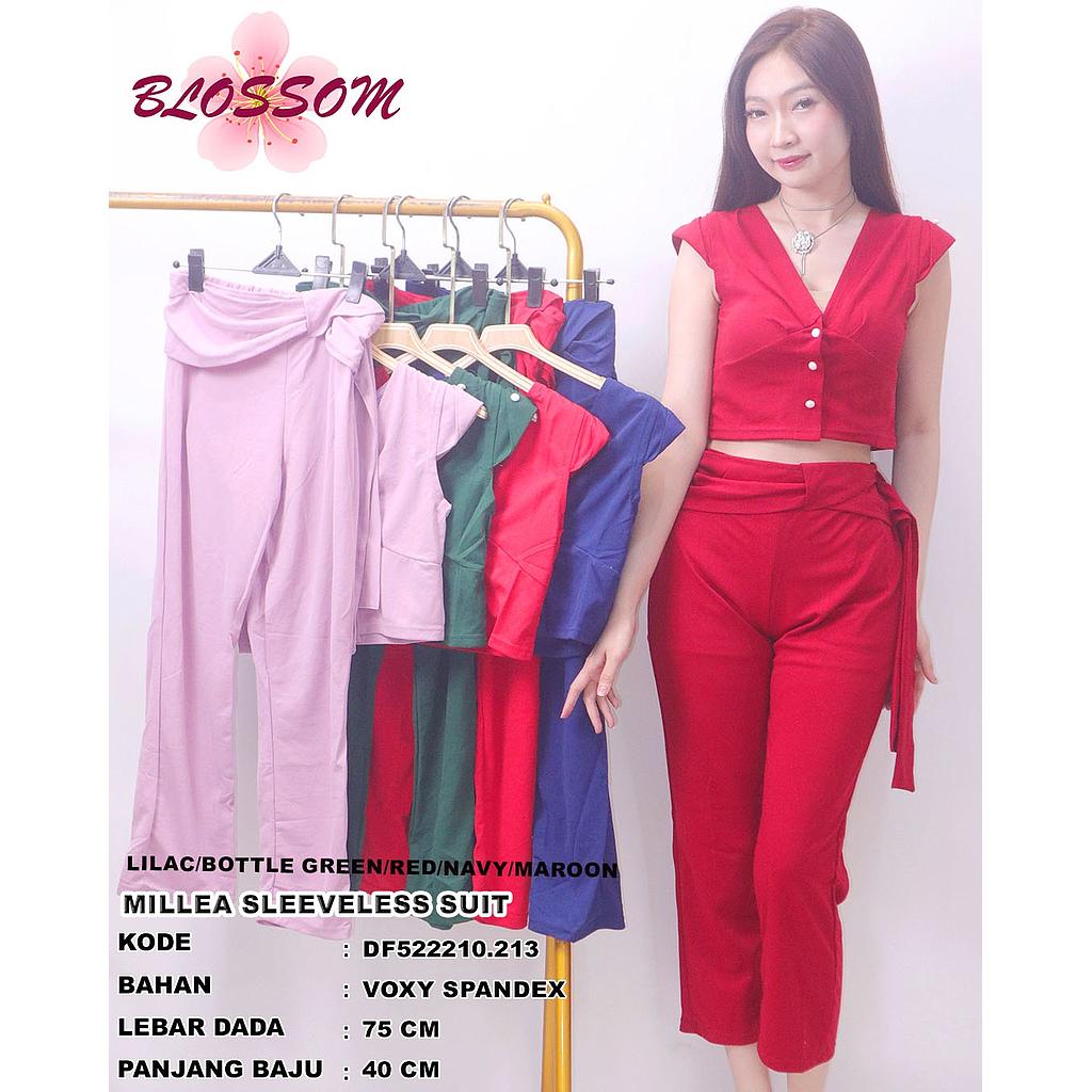 Amelie Sleeveless suit (2 pieces ) (DF.213)