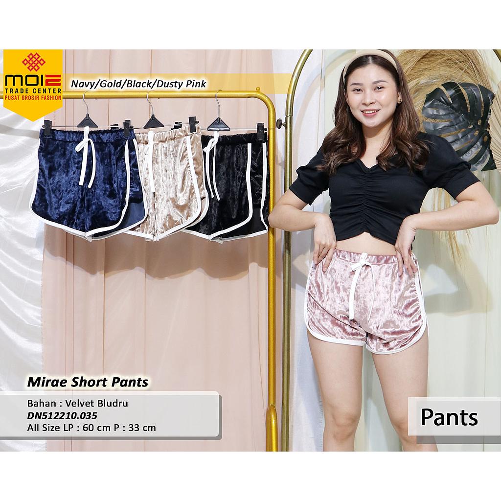 Mirae Short Pants Velvet (DN.035)