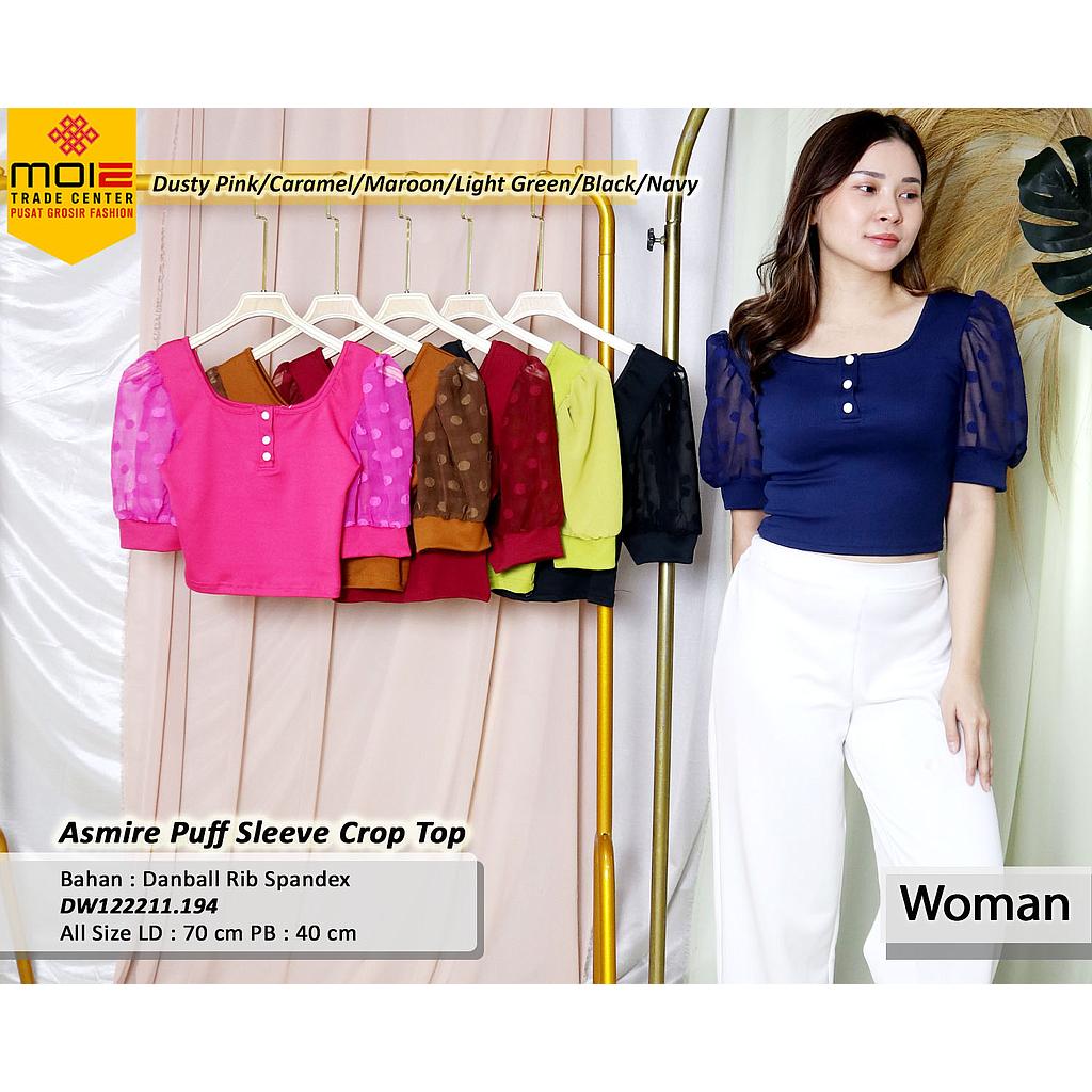 asmire puff sleeve crop top (DW.194)