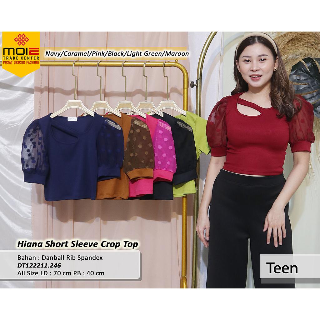 Hiana Short Sleeve Crop Top (DT.246)