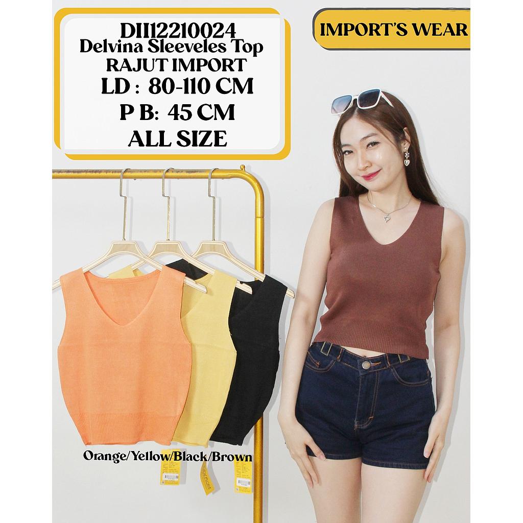 Delvina Sleeveles top