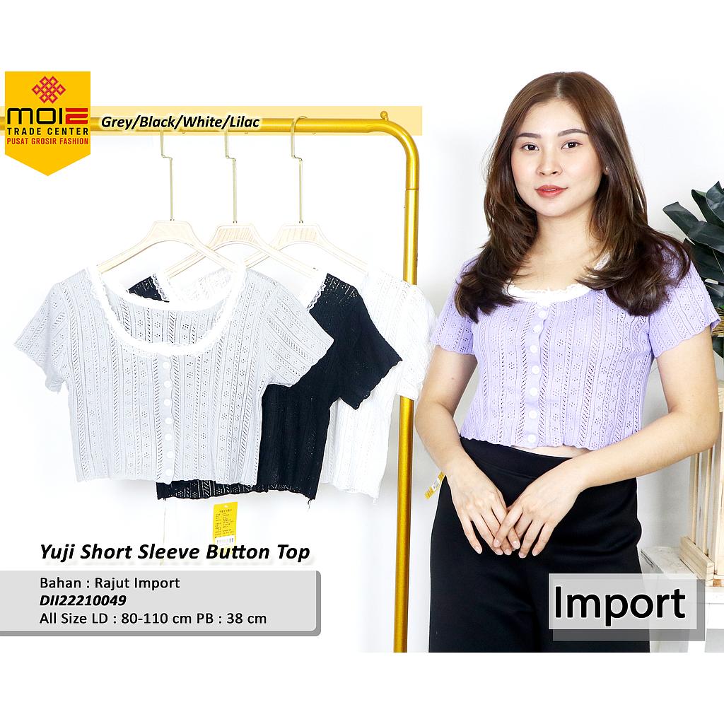 Yuji Short Sleeve Button Top 