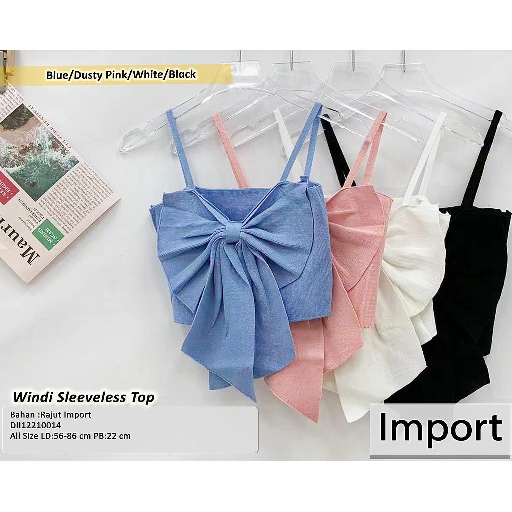 Windi sleeveles top