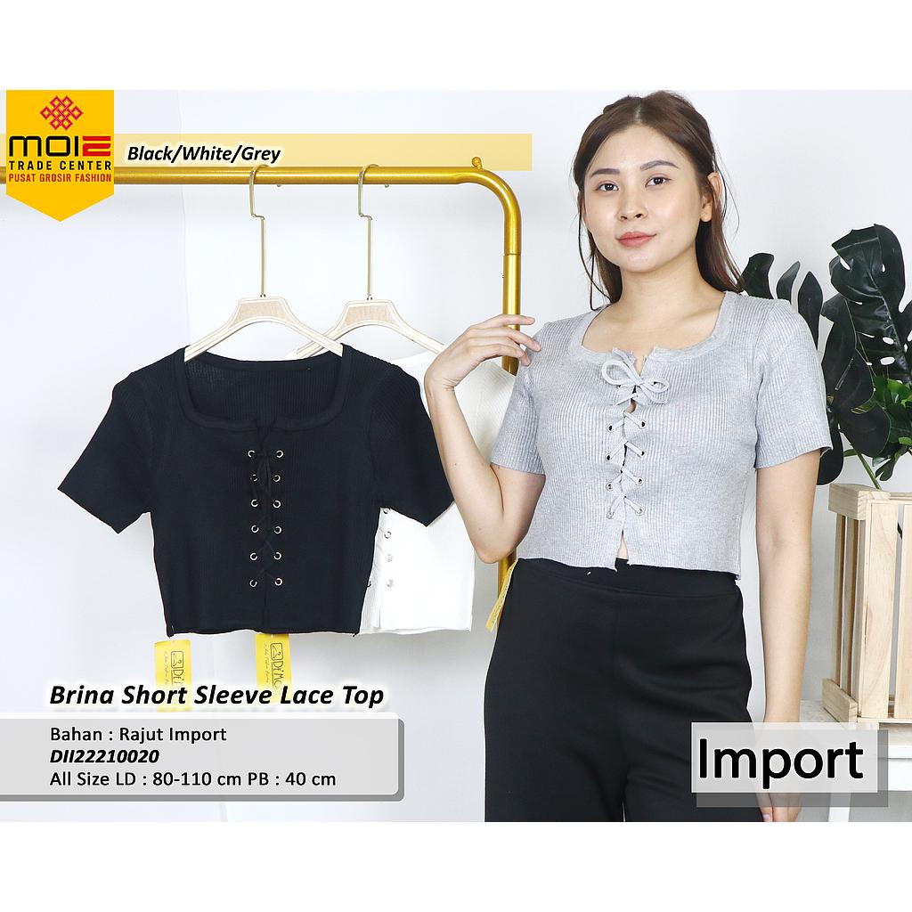 Brina short sleeve Lace Top
