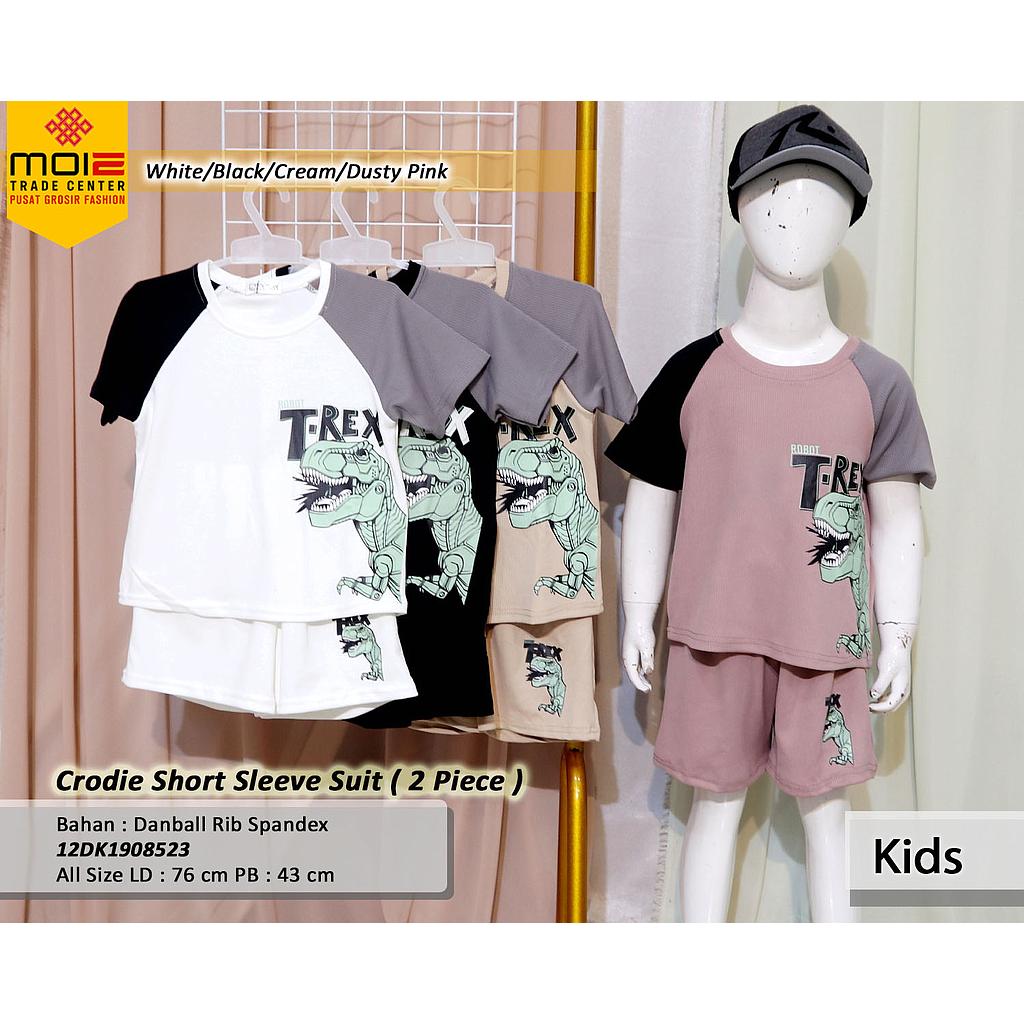 Crodie Short Sleeve Suit (2 Piece) (DK190)