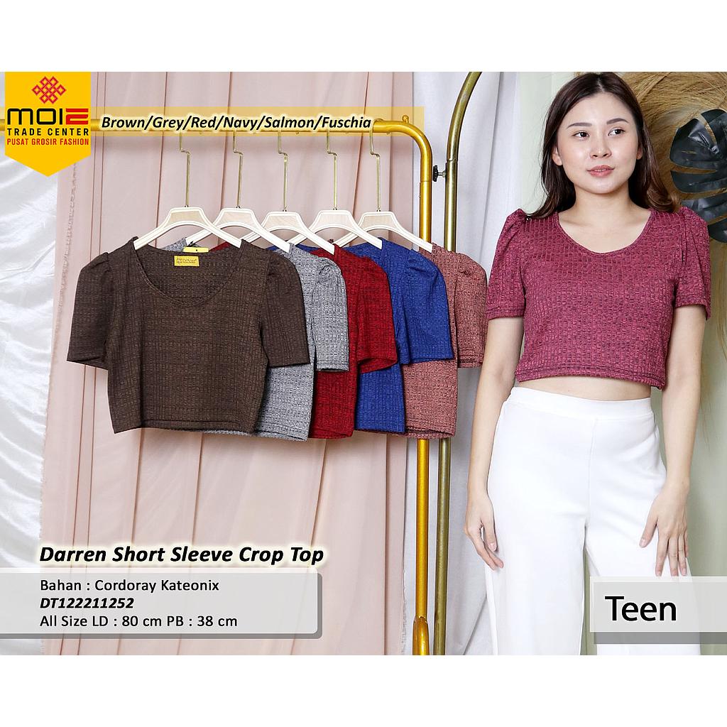 Darren Short Sleeve Crop Top (DT252)
