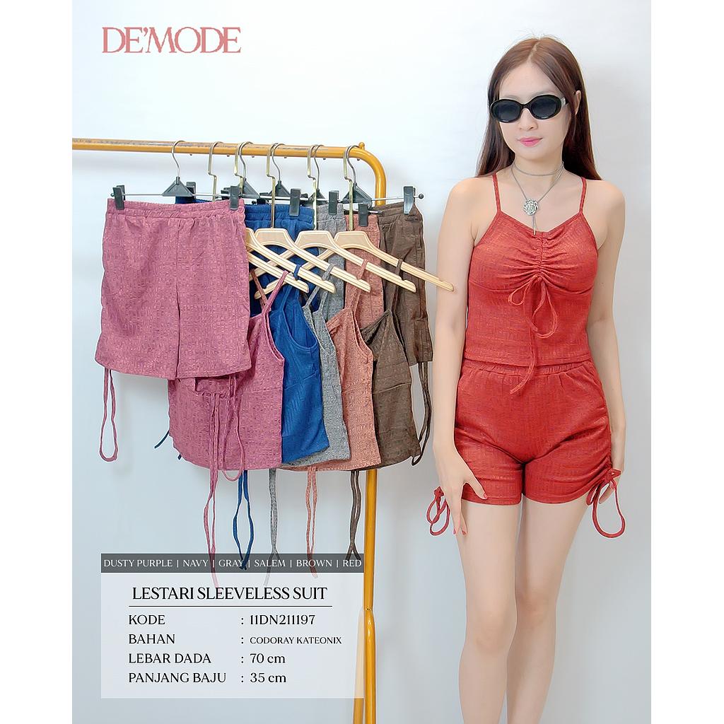  Lestari Sleeveless Suit  (2piece) (DN211 ) 