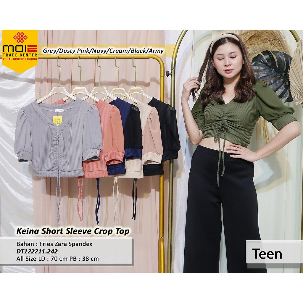 Keina Short Sleeve Crop Top (DT.242)