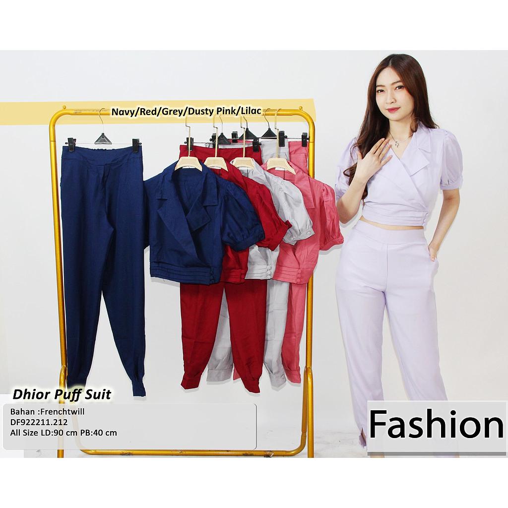Dhior puff Suit(2 piece) (DF.212)