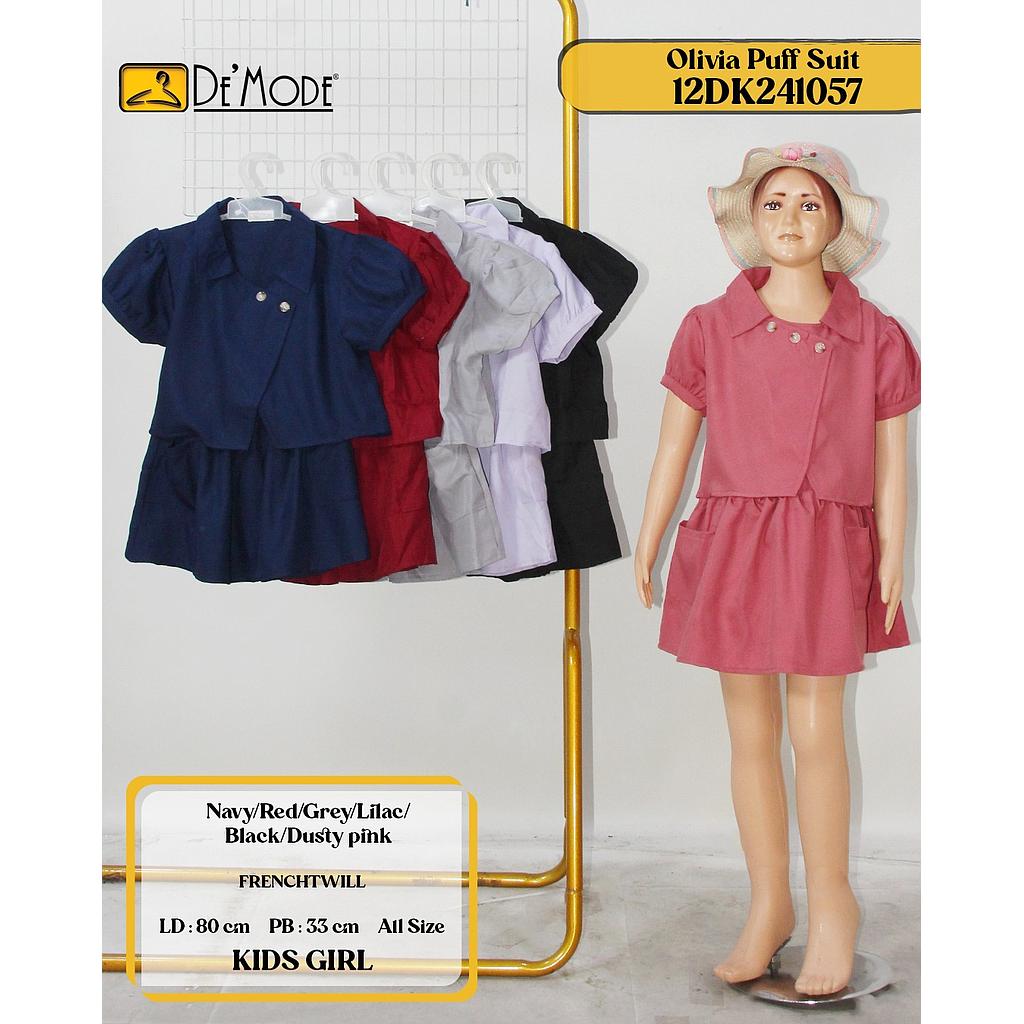 Olivia puff suit (2 piece) (DK241)