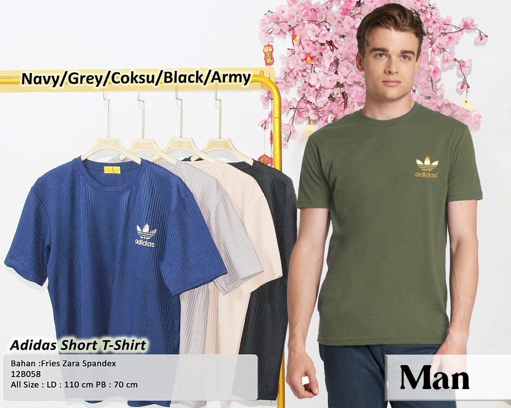 Adidas Short T-Shirt  (B058)