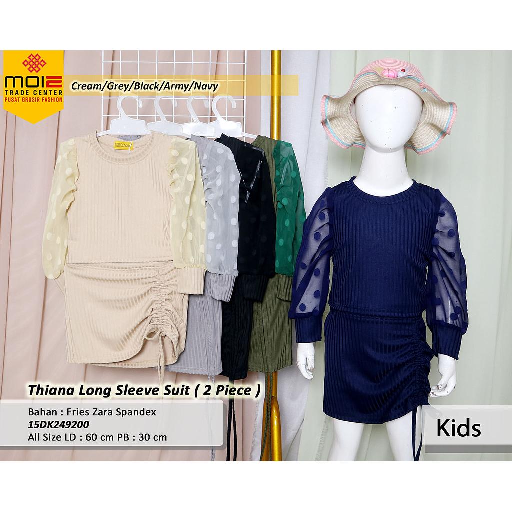 Thiana Long Sleeve Suit (2piece) (DK249)