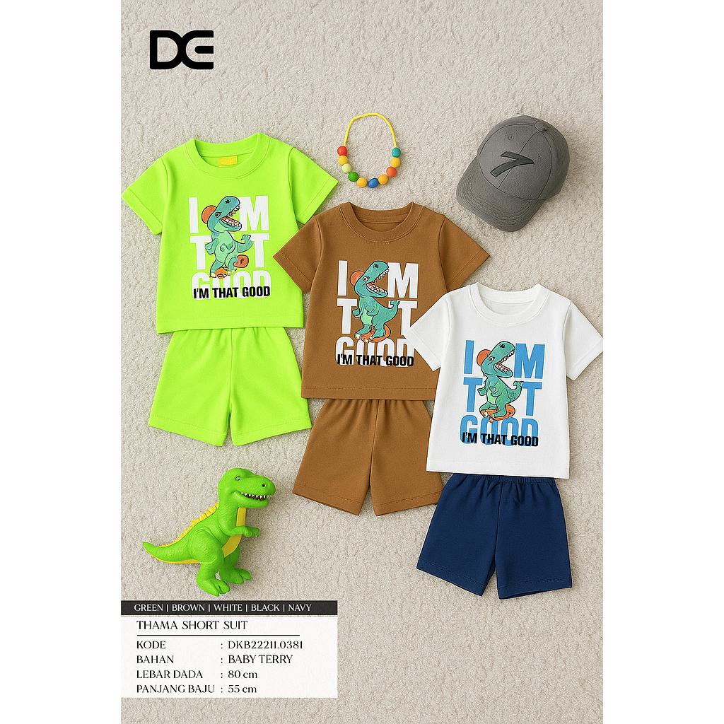 Thama short suit (2 piece) (DK.038)